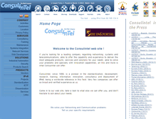 Tablet Screenshot of consulintel.es